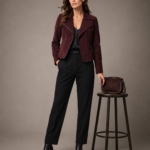 Women's Suede Shirt Jacket