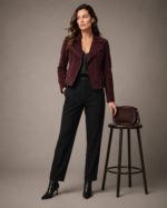 Women's Suede Shirt Jacket