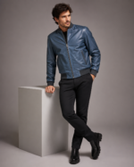 Men's Perforated Summer Motorcycle Jacket