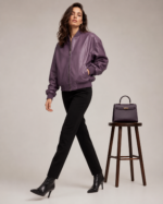 Women's Perforated Summer Motorcycle Jacket - Image 2