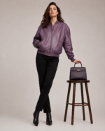 Women's Perforated Summer Motorcycle Jacket - Image 4