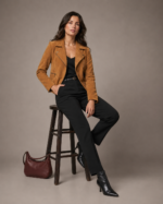 Women's Fringe-Detail Suede Jacket - Image 4