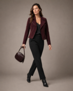 Women's Suede Shirt Jacket - Image 3
