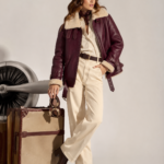 Women's Classic Shearling Aviator Jacket