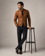 Men's Premium Café Racer Jacket
